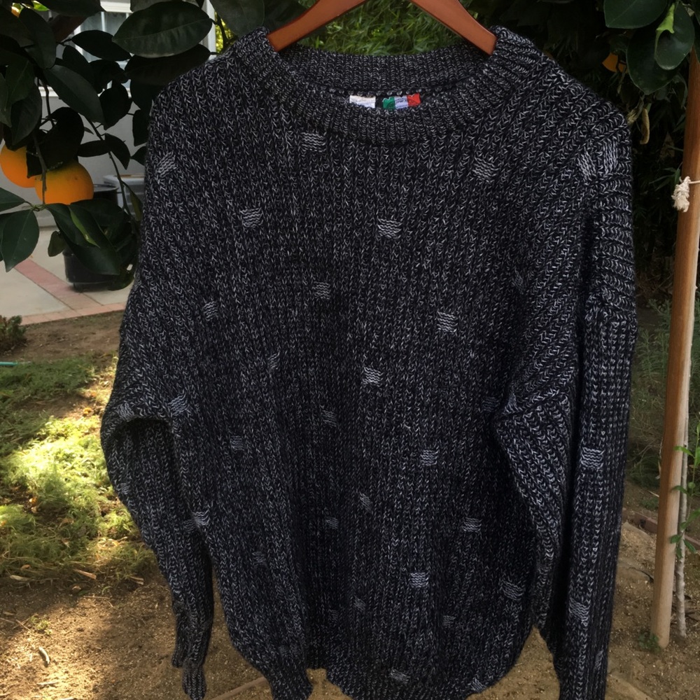 Vintage oversized chunky sweater